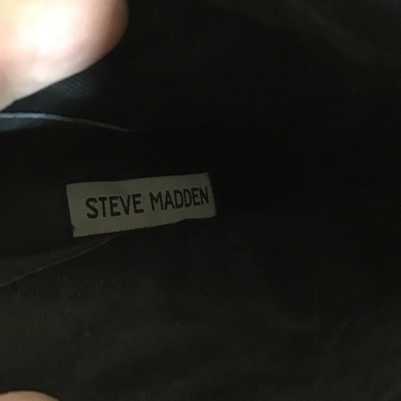 Steve Madden 6 Comet Ankle Boots Women’s Western Strappy Studded Chunky Heels - Picture 8 of 12